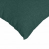 Poduszki na sofę 2 pcs Ciemna zieleń 50 x 30 cm tkanina