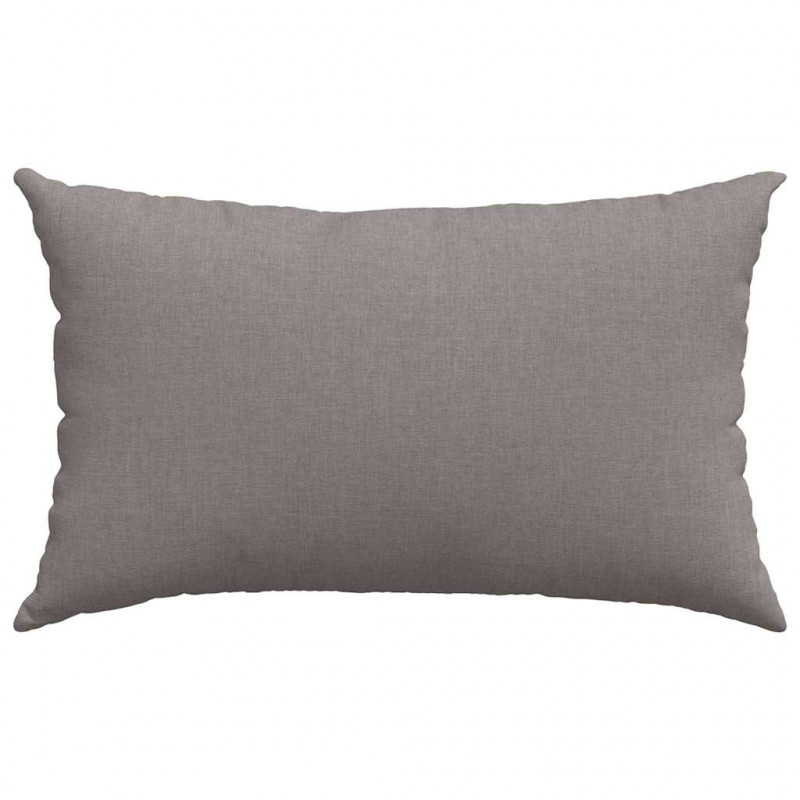 Poduszki na sofę 2 pcs Ciemnoszary 50 x 30 cm tkanina