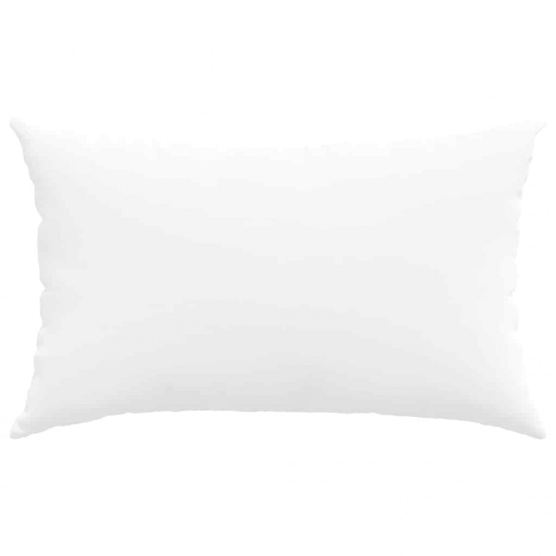 Poduszki na sofę 2 pcs Biały 50 x 30 cm tkanina