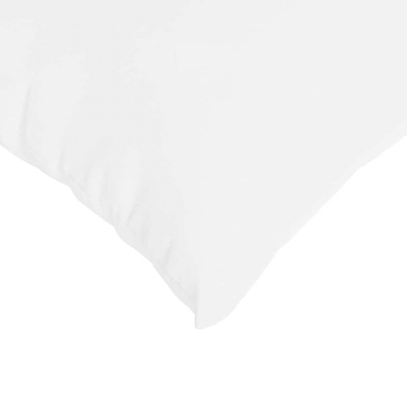 Poduszki na sofę 2 pcs Biały 50 x 30 cm tkanina
