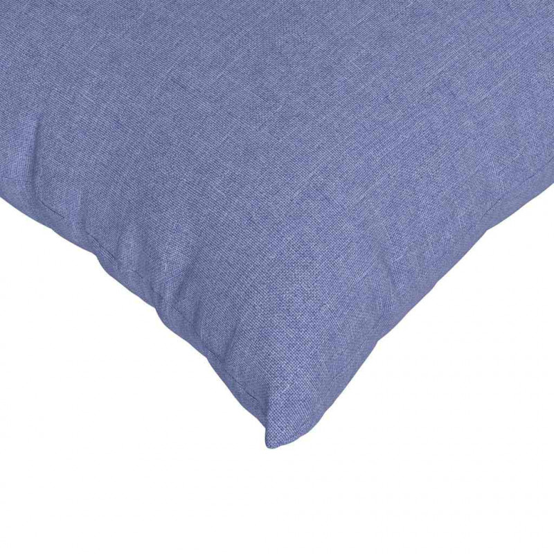 Poduszki na sofę 2 pcs Niebieski dżins 50 x 30 cm tkanina