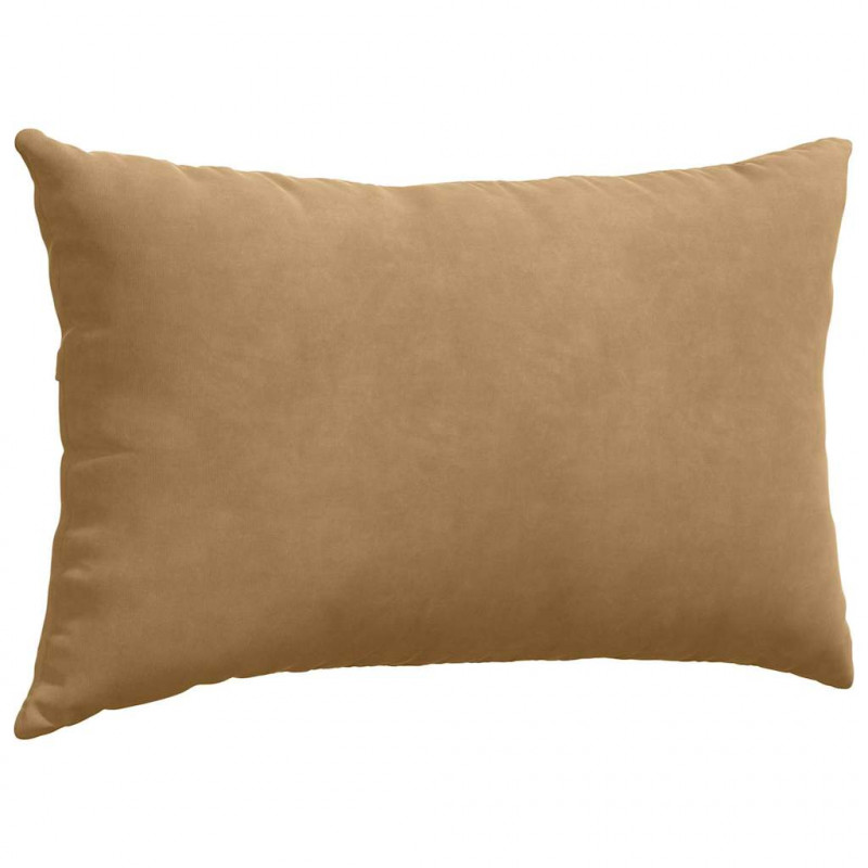 Poduszki na sofę 2 pcs Brązowy 50 x 30 cm Tkanina sztruksowa