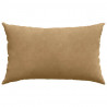 Poduszki na sofę 2 pcs Brązowy 50 x 30 cm Tkanina sztruksowa