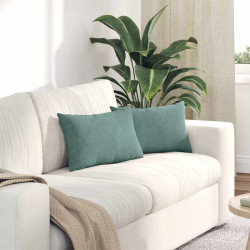 Poduszki na sofę 2 pcs Zielony morski 50 x 30 cm