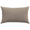 Poduszki na sofę 2 pcs Ciemnoszary 50 x 30 cm tkanina