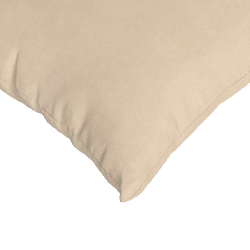Poduszki na sofę 2 pcs Kremowy 50 x 30 cm tkanina