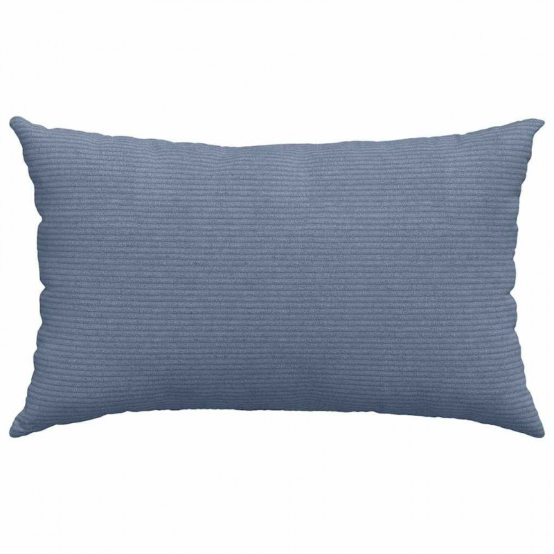 Poduszki na sofę 2 pcs Niebieski 50 x 30 cm Tkanina sztruksowa