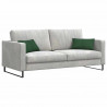 Poduszki na sofę 2 pcs Ciemna zieleń 50 x 30 cm