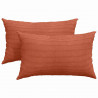 Poduszki na sofę 2 pcs Czerwono-pomarańczowy 50 x 30 cm