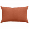 Poduszki na sofę 2 pcs Czerwono-pomarańczowy 50 x 30 cm