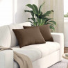 Poduszki na sofę 2 pcs Brązowy 60 x 40 cm tkanina