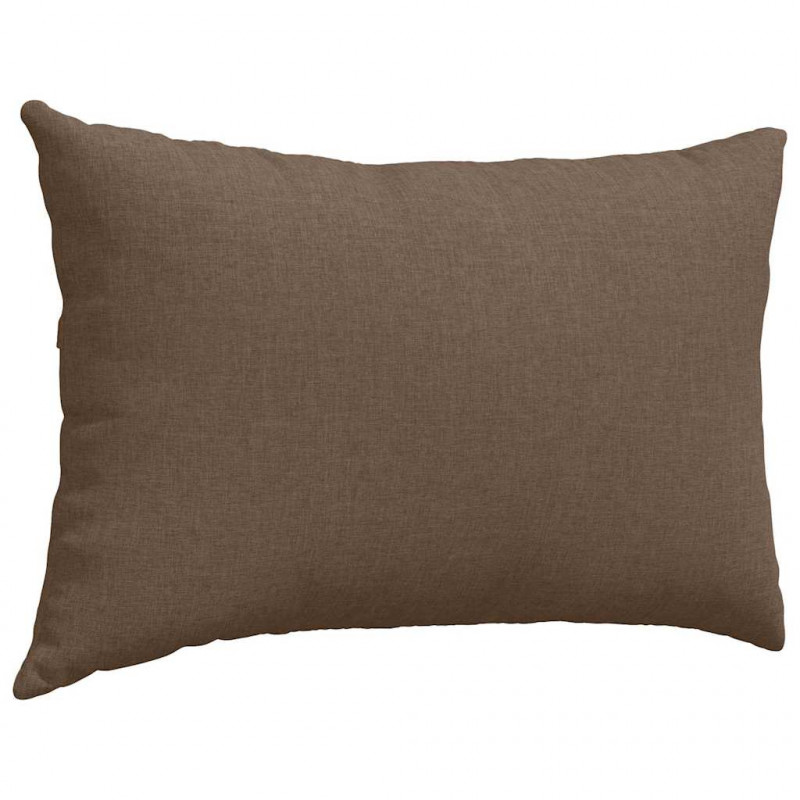 Poduszki na sofę 2 pcs Brązowy 60 x 40 cm tkanina