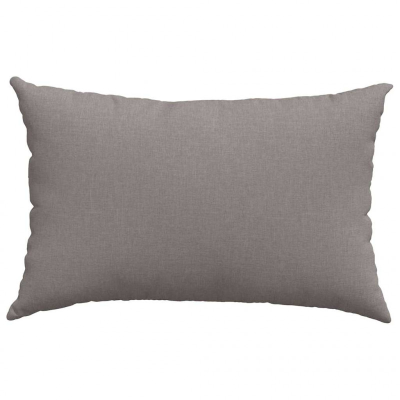 Poduszki na sofę 2 pcs Ciemnoszary 60 x 40 cm tkanina