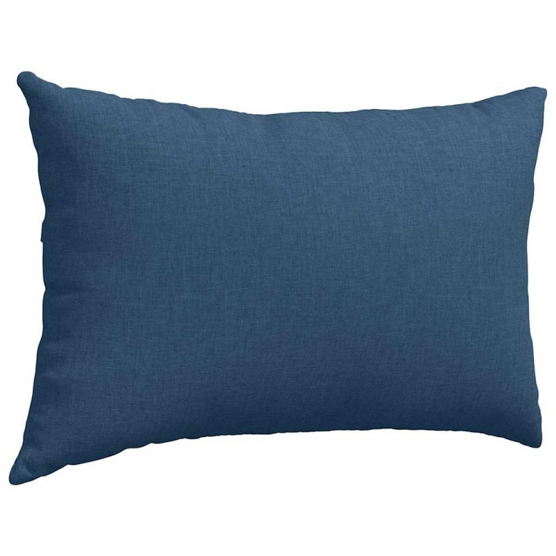 Poduszki na sofę 2 pcs Niebieski 60 x 40 cm tkanina
