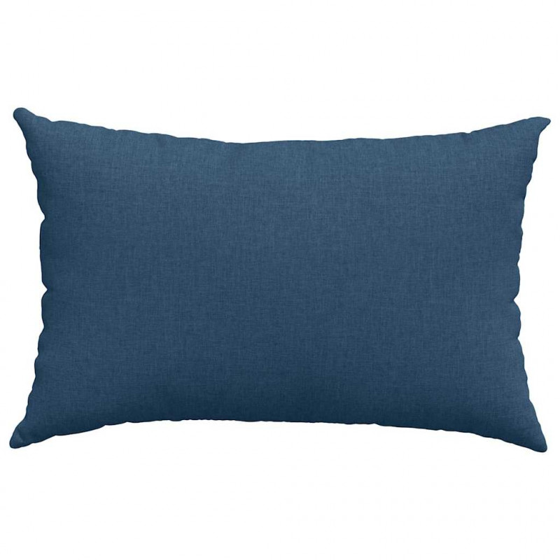 Poduszki na sofę 2 pcs Niebieski 60 x 40 cm tkanina