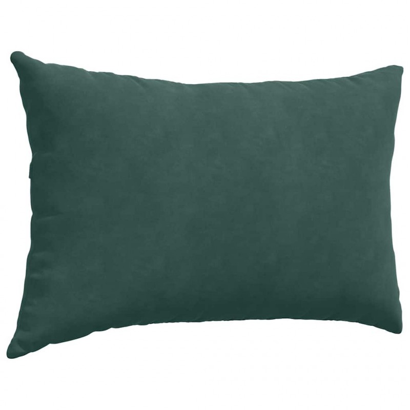 Poduszki na sofę 2 pcs Ciemnozielony 60 x 40 cm