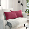 Poduszki na sofę 2 pcs Czerwone wino 60 x 40 cm