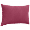 Poduszki na sofę 2 pcs Czerwone wino 60 x 40 cm