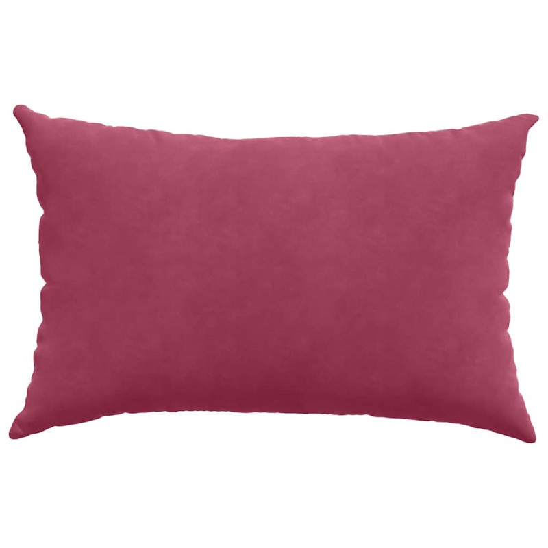Poduszki na sofę 2 pcs Czerwone wino 60 x 40 cm
