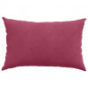 Poduszki na sofę 2 pcs Czerwone wino 60 x 40 cm