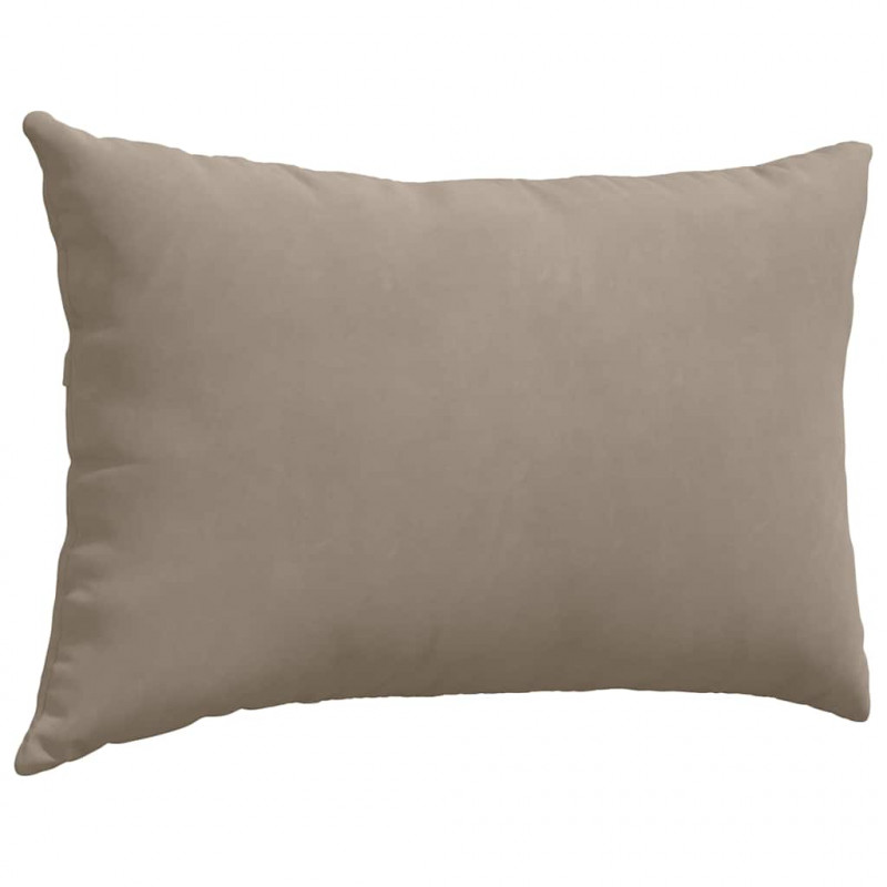 Poduszki na sofę 2 pcs Ciemnoszary 60 x 40 cm tkanina