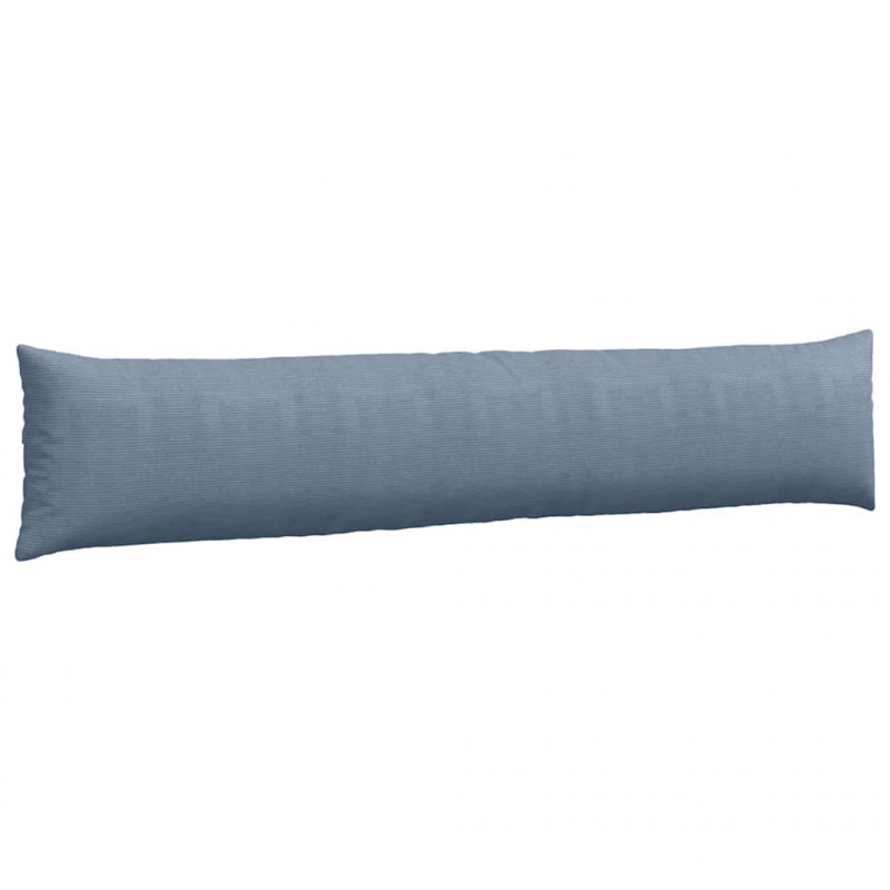 Poduszki na sofę 2 pcs Niebieski 200 x 40 cm Tkanina sztruksowa