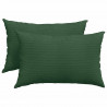 Poduszki na sofę 2 pcs Ciemna zieleń 60 x 40 cm