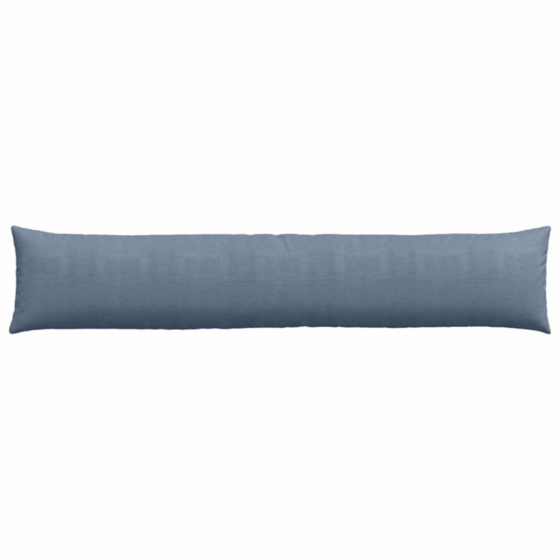 Poduszki na sofę 2 pcs Niebieski 200 x 40 cm Tkanina sztruksowa