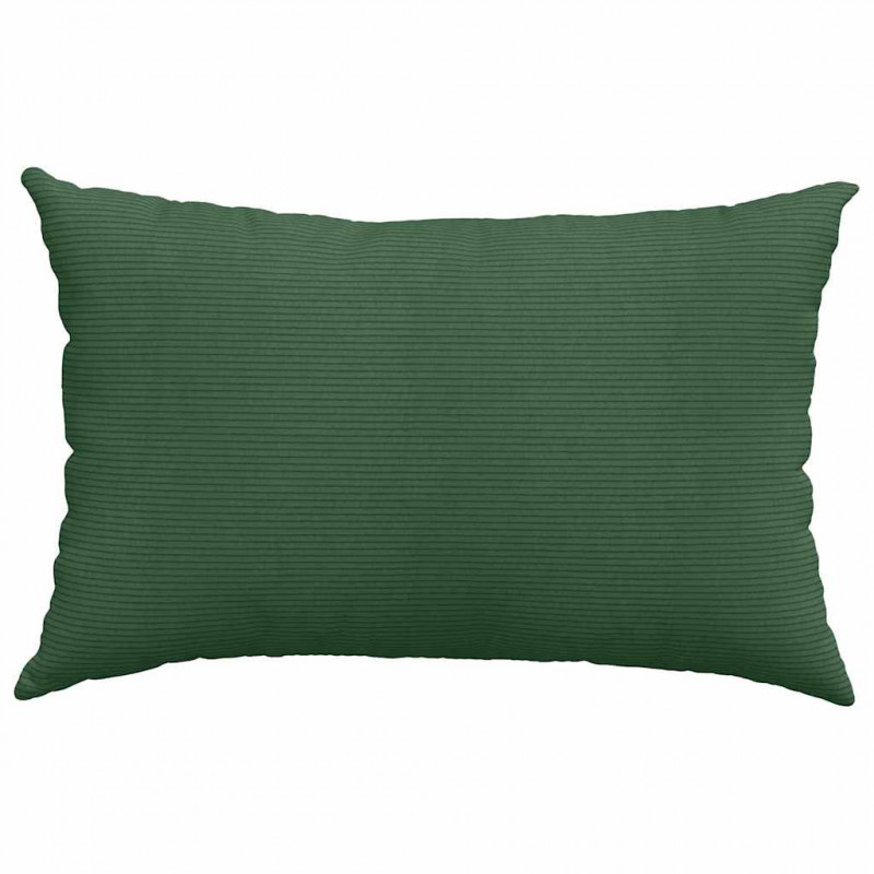 Poduszki na sofę 2 pcs Ciemna zieleń 60 x 40 cm