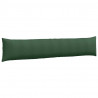 Poduszki na sofę 2 pcs Ciemna zieleń 200 x 40 cm