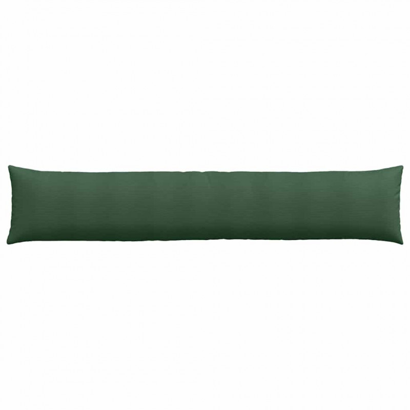 Poduszki na sofę 2 pcs Ciemna zieleń 200 x 40 cm