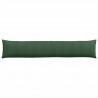 Poduszki na sofę 2 pcs Ciemna zieleń 200 x 40 cm