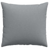 Poduszki na sofę 2 pcs Jasnoszary 45 x 45 cm tkanina