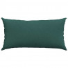 Poduszki na sofę 2 pcs Ciemna zieleń 80 x 40 cm tkanina