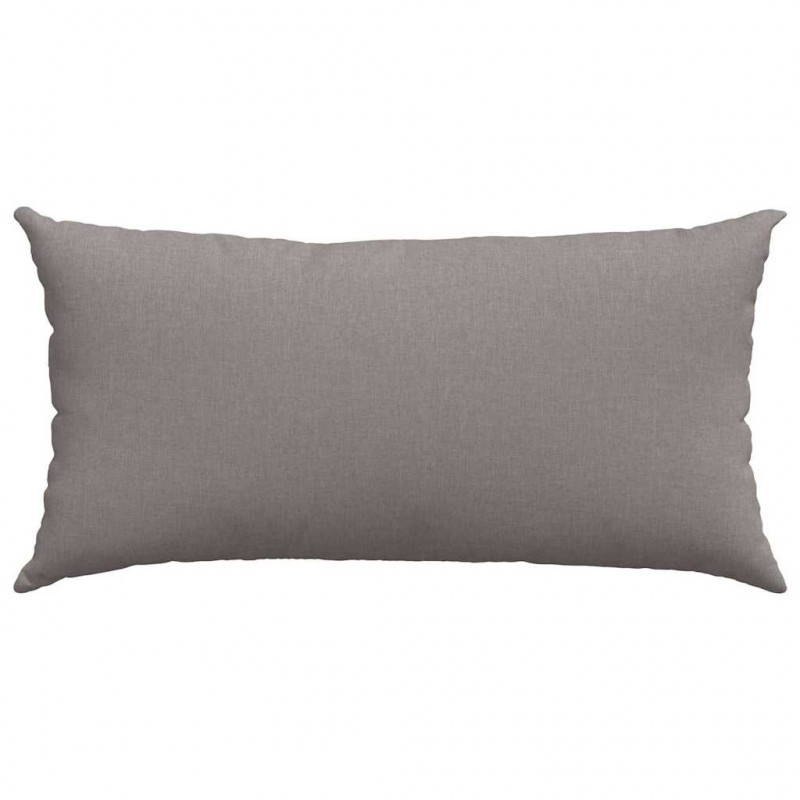 Poduszki na sofę 2 pcs Ciemnoszary 80 x 40 cm tkanina