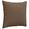 Poduszki na sofę 2 pcs Brązowy 45 x 45 cm tkanina