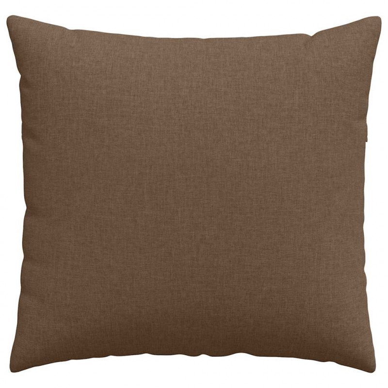 Poduszki na sofę 2 pcs Brązowy 45 x 45 cm tkanina