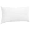 Poduszki na sofę 2 pcs Biały 80 x 40 cm tkanina