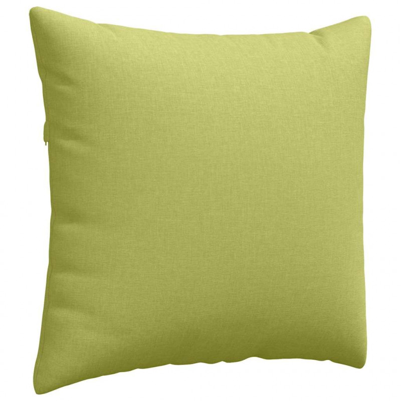 Poduszki na sofę 2 pcs Jasnozielony 45 x 45 cm tkanina