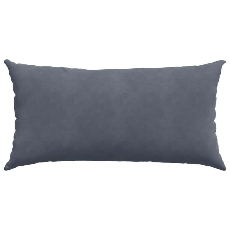 Poduszki na sofę 2 pcs Ciemnoszary 80 x 40 cm