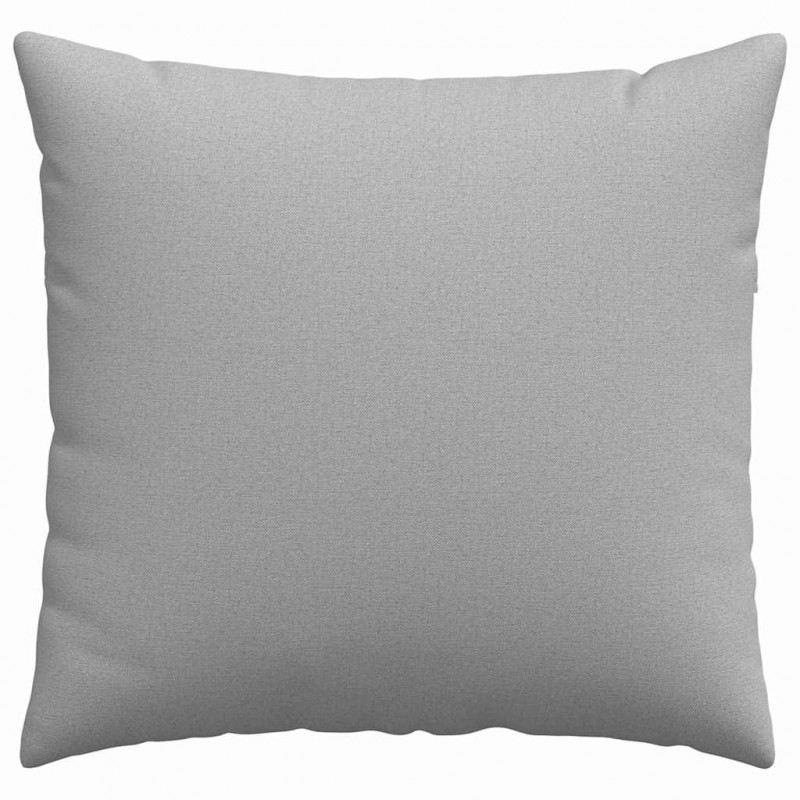 Poduszki na sofę 2 pcs Szary chmur 45 x 45 cm tkanina