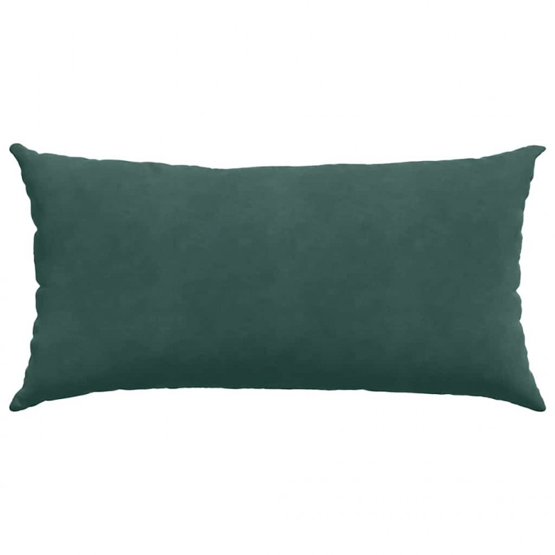 Poduszki na sofę 2 pcs Ciemna zieleń 80 x 40 cm