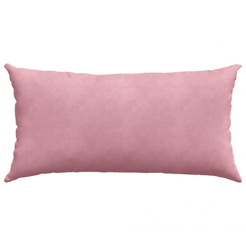 Poduszki na sofę 2 pcs Różowy 80 x 40 cm Tkanina sztruksowa