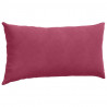 Poduszki na sofę 2 pcs Czerwone wino 80 x 40 cm