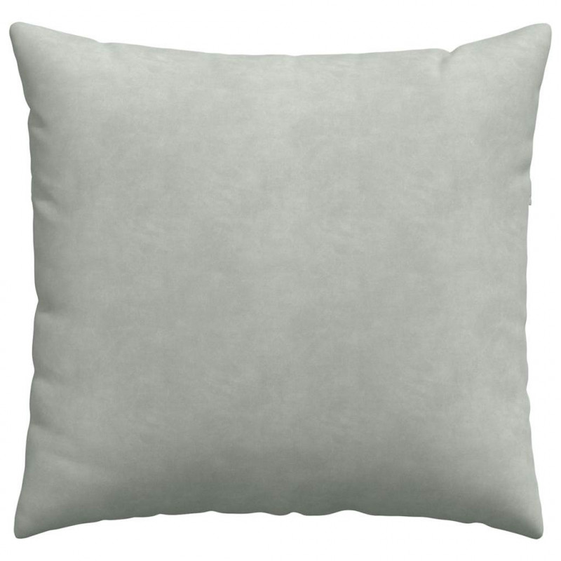 Poduszki na sofę 2 pcs Jasnoszary 45 x 45 cm Tkanina sztruksowa