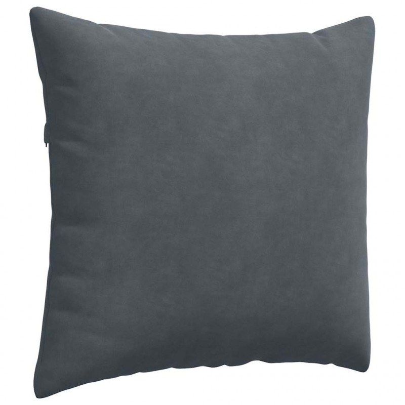 Poduszki na sofę 2 pcs Ciemnoszary 45 x 45 cm
