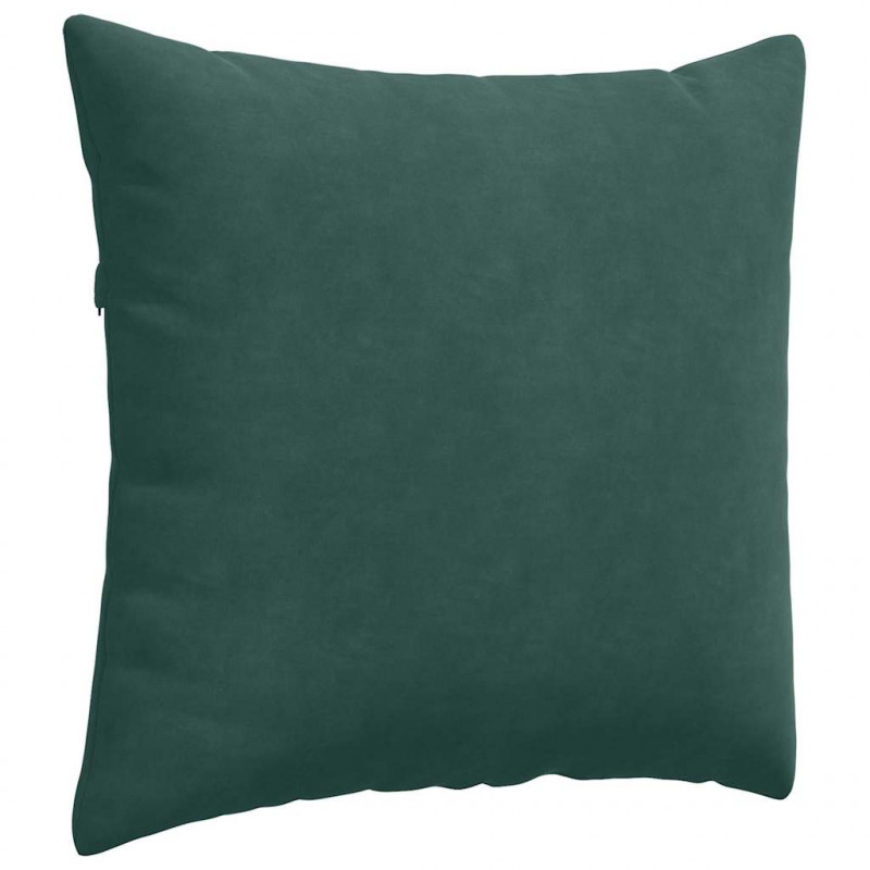 Poduszki na sofę 2 pcs Ciemna zieleń 45 x 45 cm