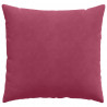 Poduszki na sofę 2 pcs Czerwone wino 45 x 45 cm