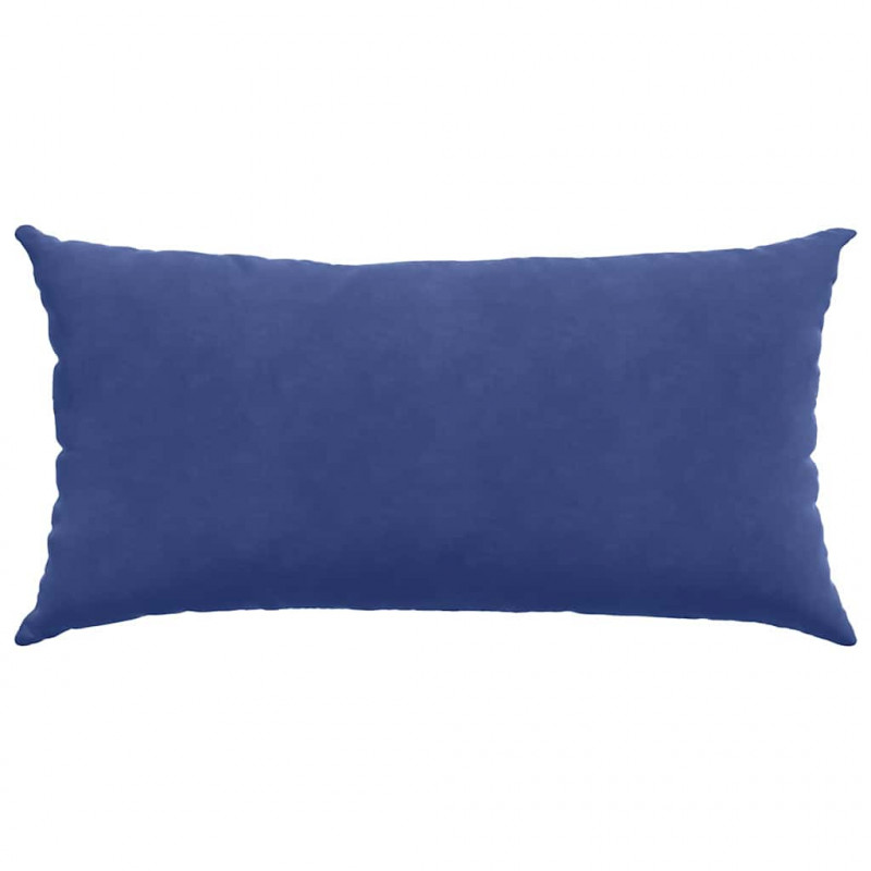 Poduszki na sofę 2 pcs Niebieski policyjny 80 x 40 cm