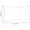 Poduszki na sofę 2 pcs Niebieski policyjny 80 x 40 cm